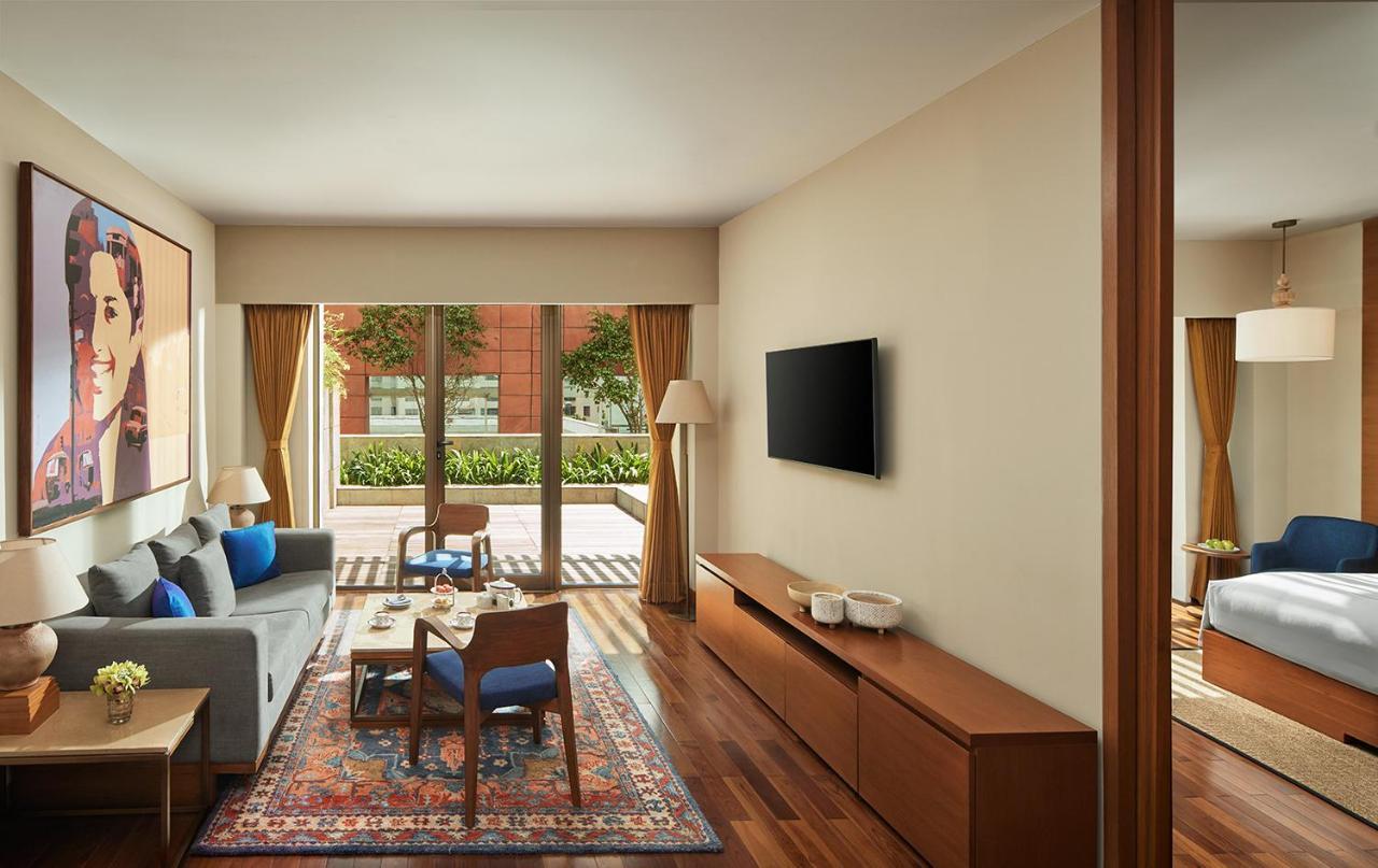 Taj City Centre New Town, Calcutta Buitenkant foto A suite at the hotel